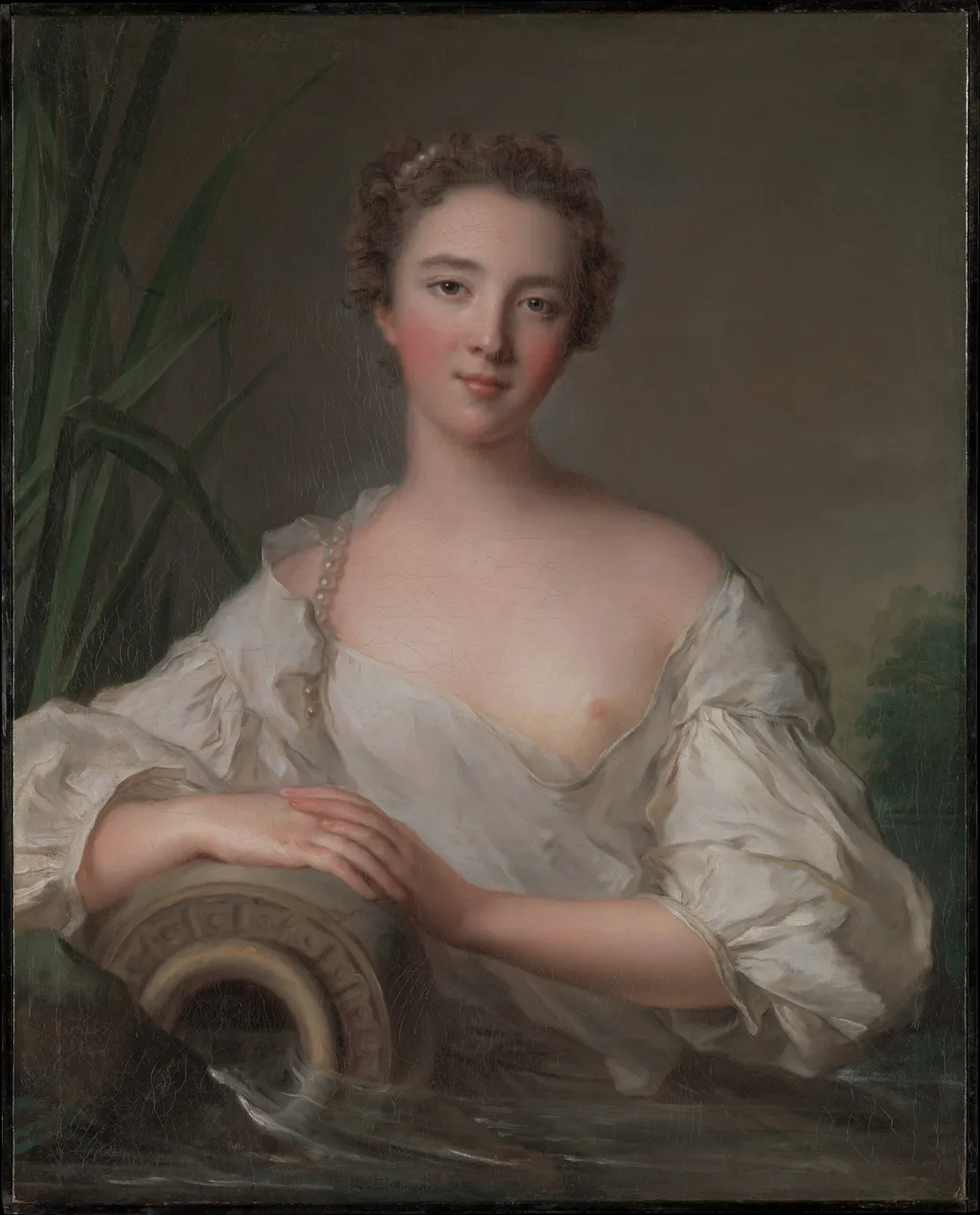 The Spring (La Source), by Jean-Marc Nattier, oil, 1738