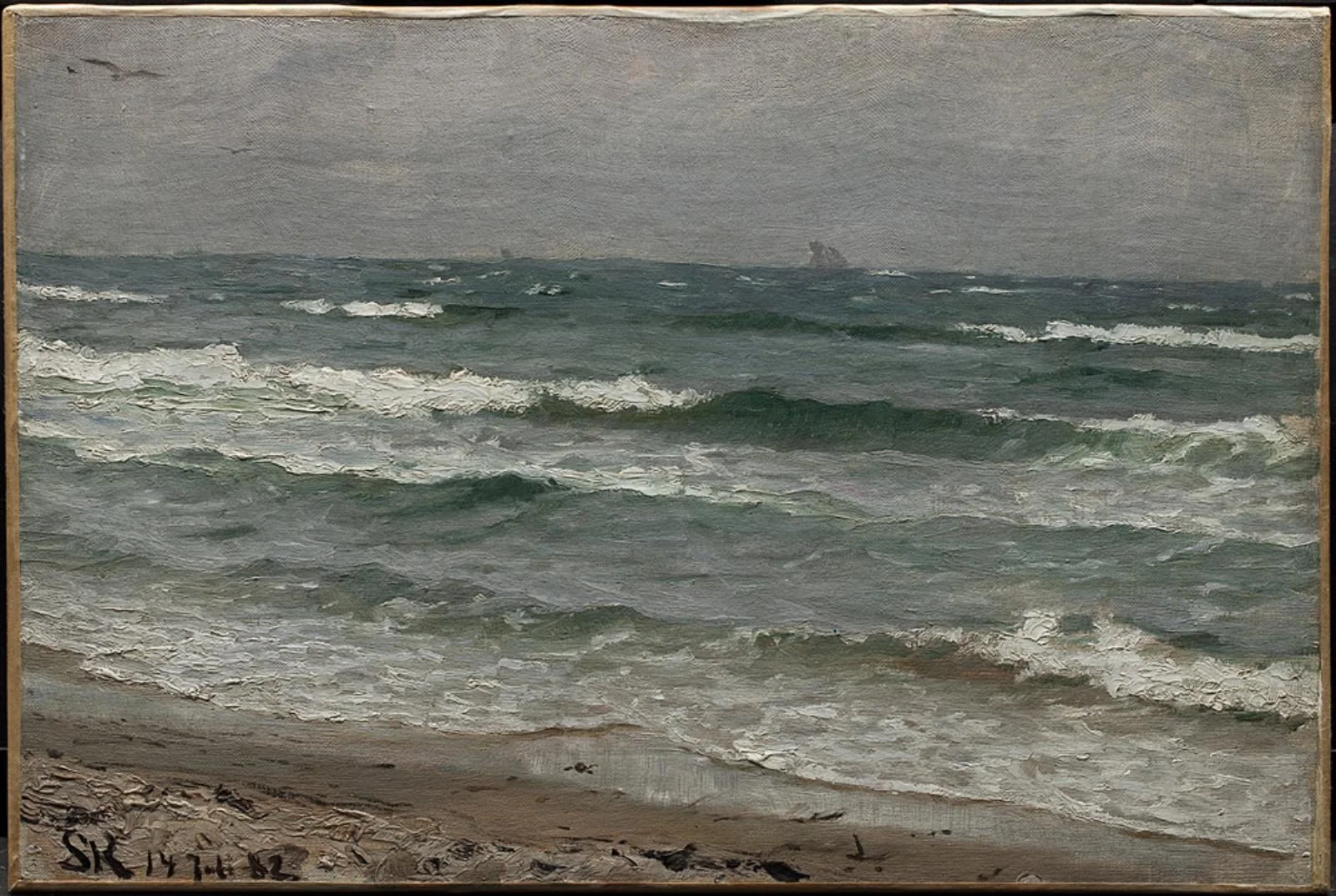Seascape. Skagen, detail