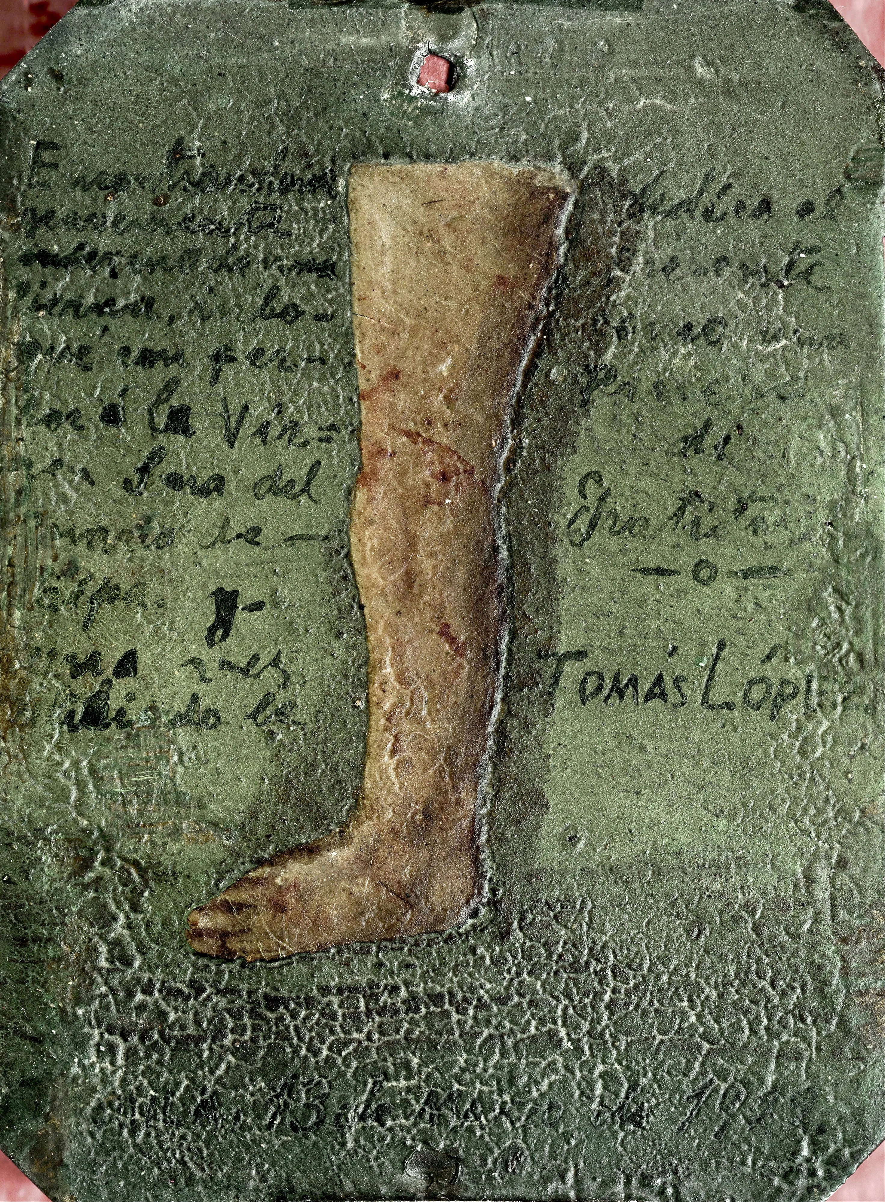 Votive offering dedicated to the Virgin of Talpa, detail