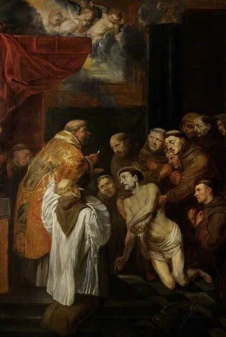 The Last Communion of St Francis of Assisi, detail