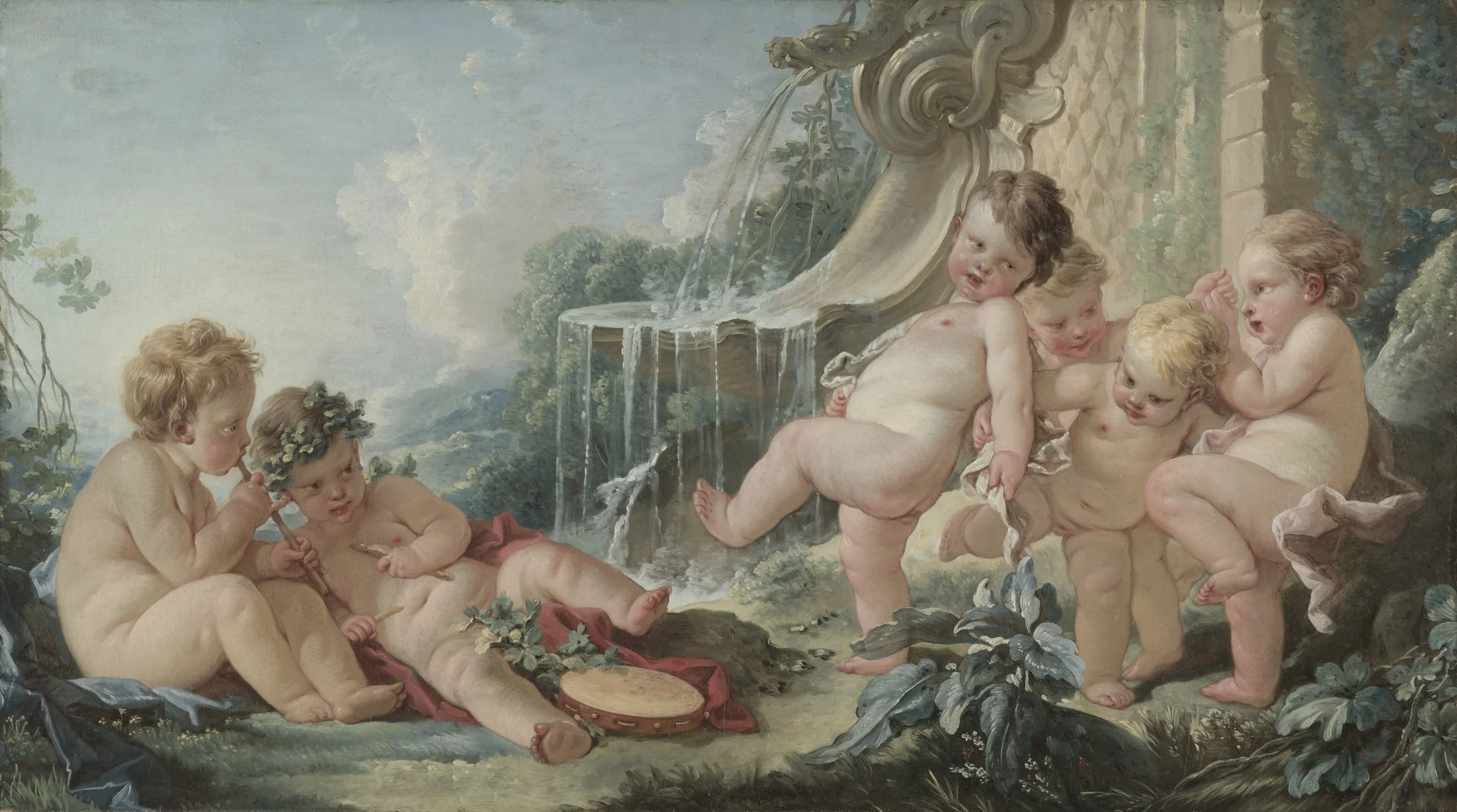 Music and Dance, detail