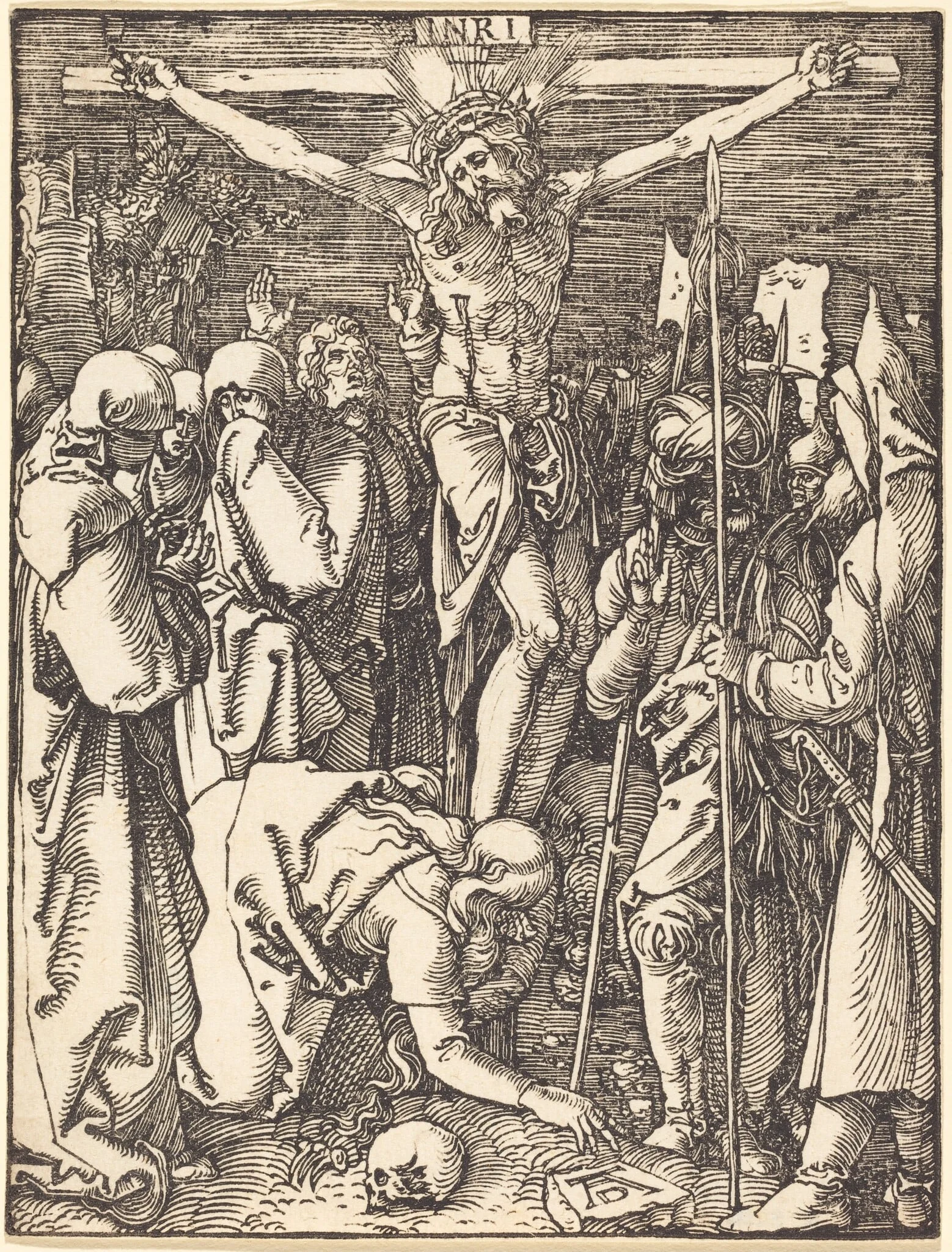 The Crucifixion, detail