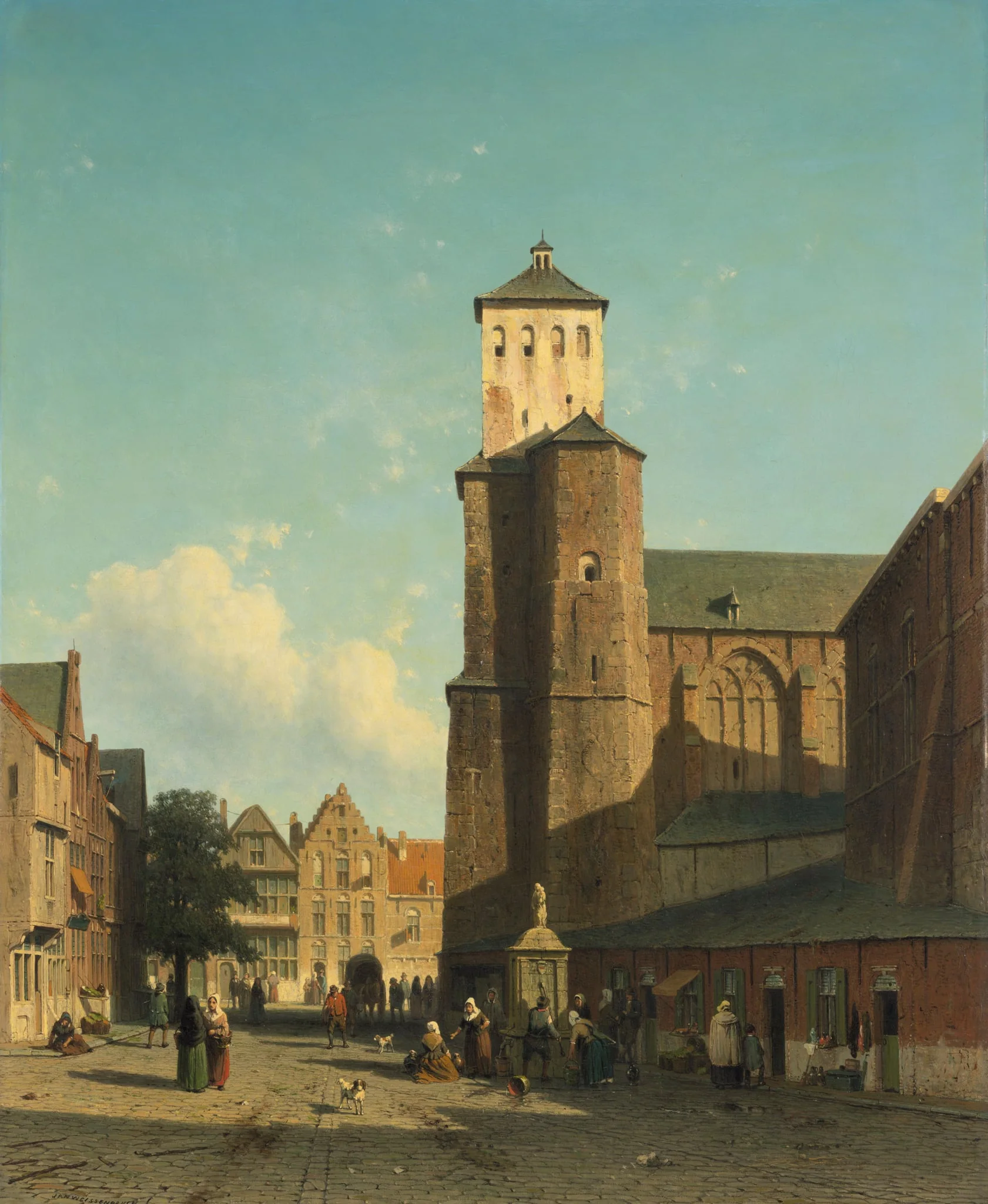 St Denis Church in Li&#232;ge, detail