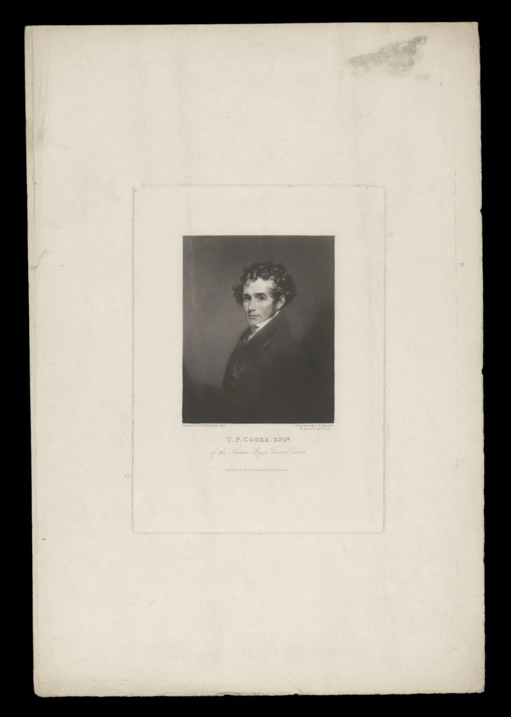 H Beard Print Collection, by Samuel William the younger Reynolds, 1825
