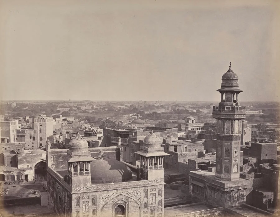 The City of Lahore. Another View Taken from Huzeer Khan's House, detail