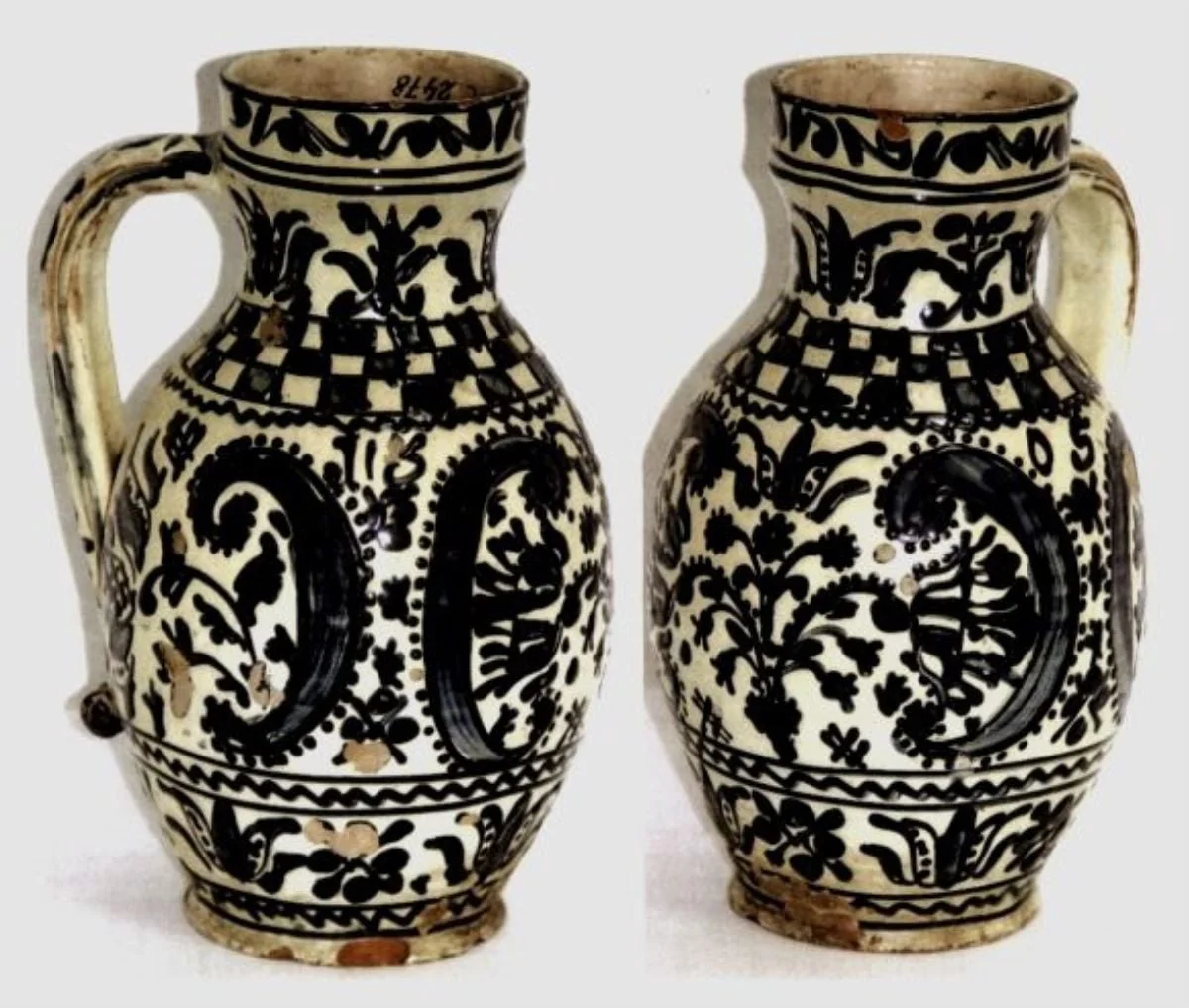 cană de vin, detail