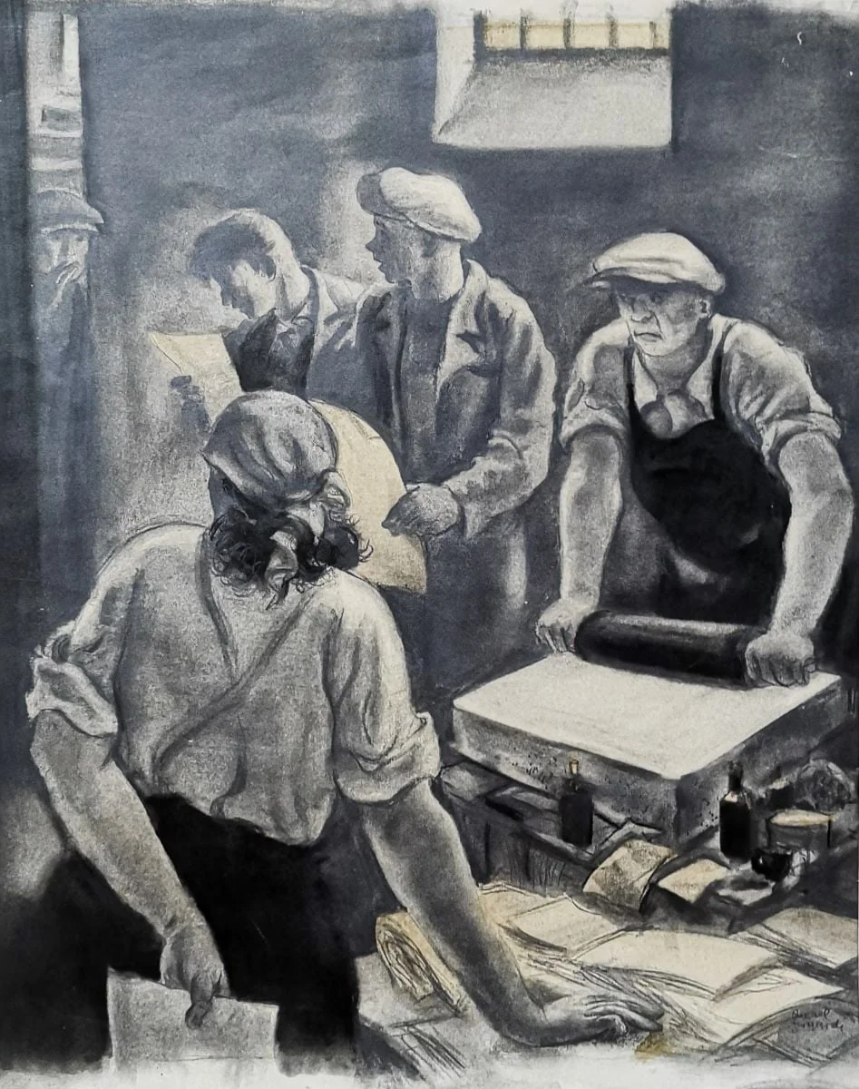 Zile negre, detail