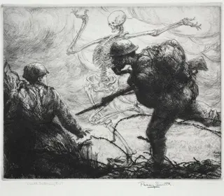 Dance of Death: Death Intoxicated, by Percy John Delf Smith, 1919