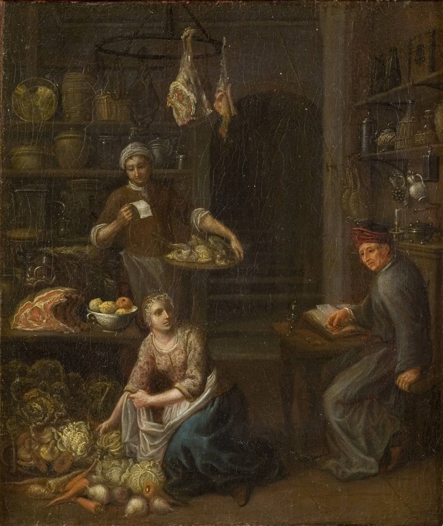 Accounting for the Purchases in the Kitchen, detail