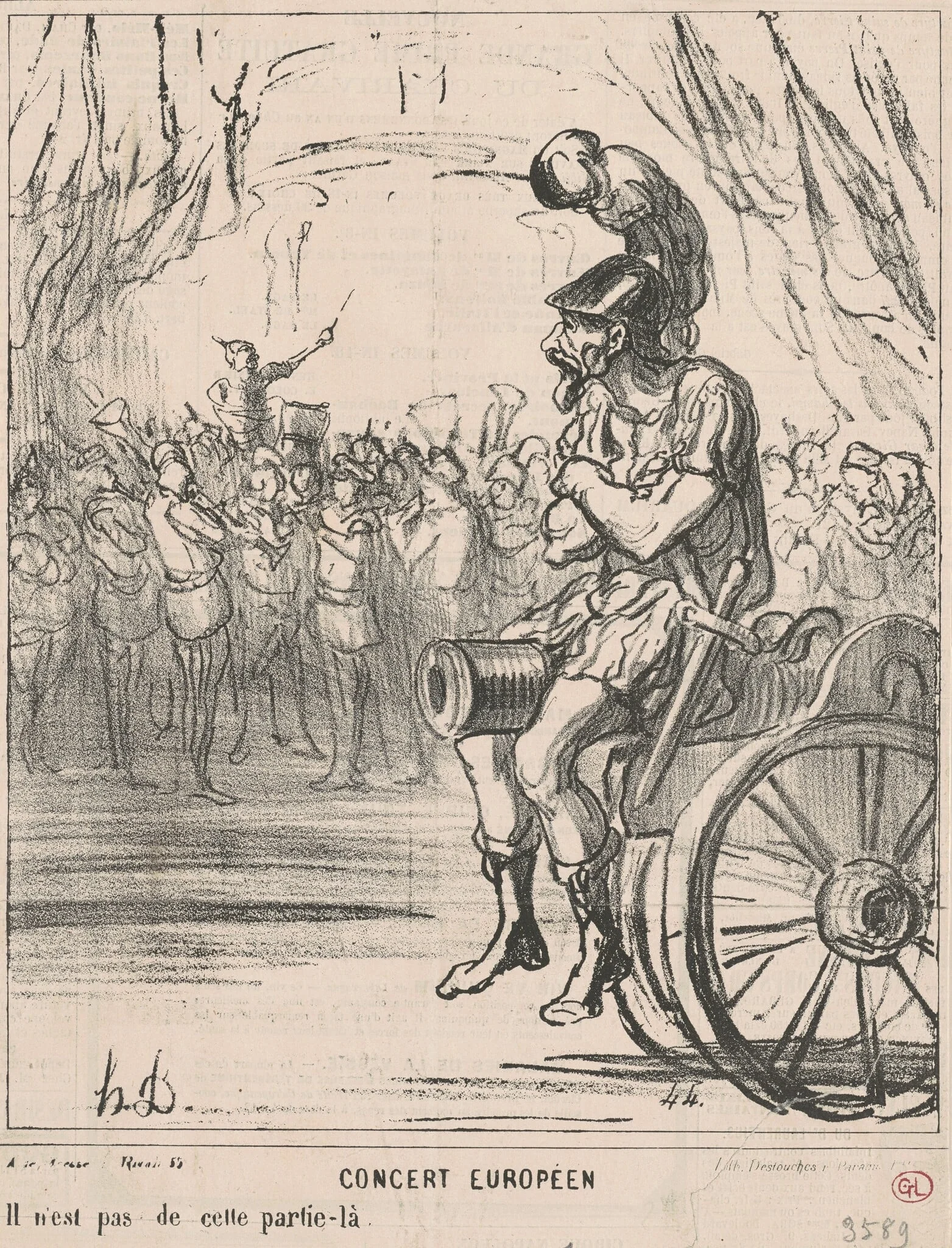 Concert européen, detail