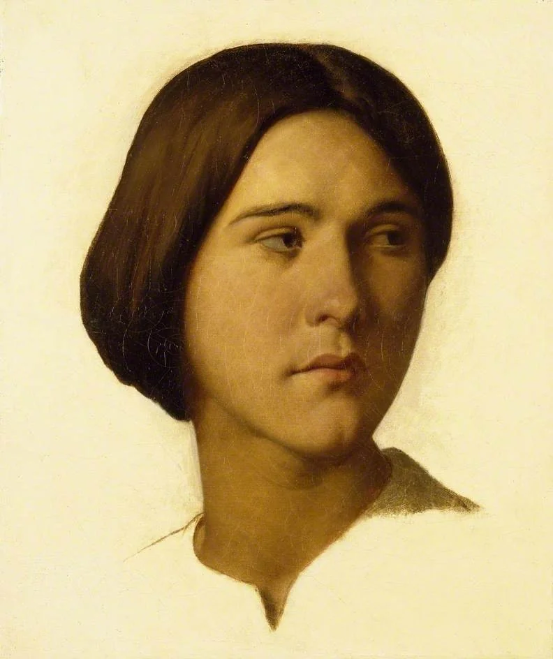 Head of a young Woman, detail