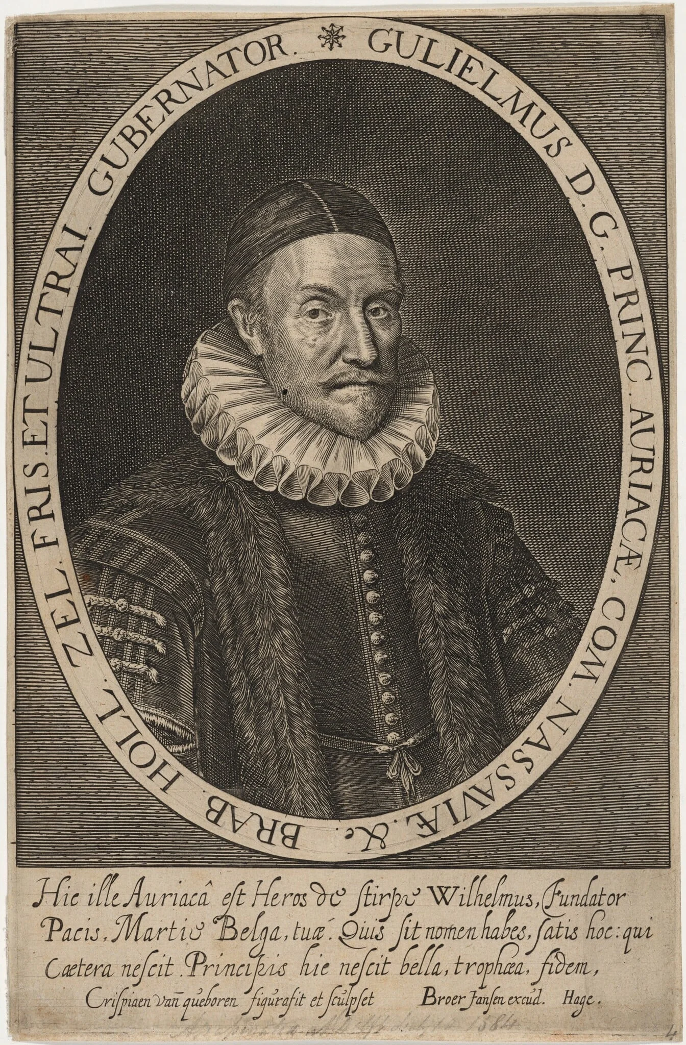 William I, Prince of Orange, detail