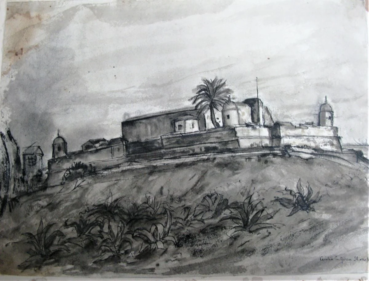 Fort în Portugalia, detail