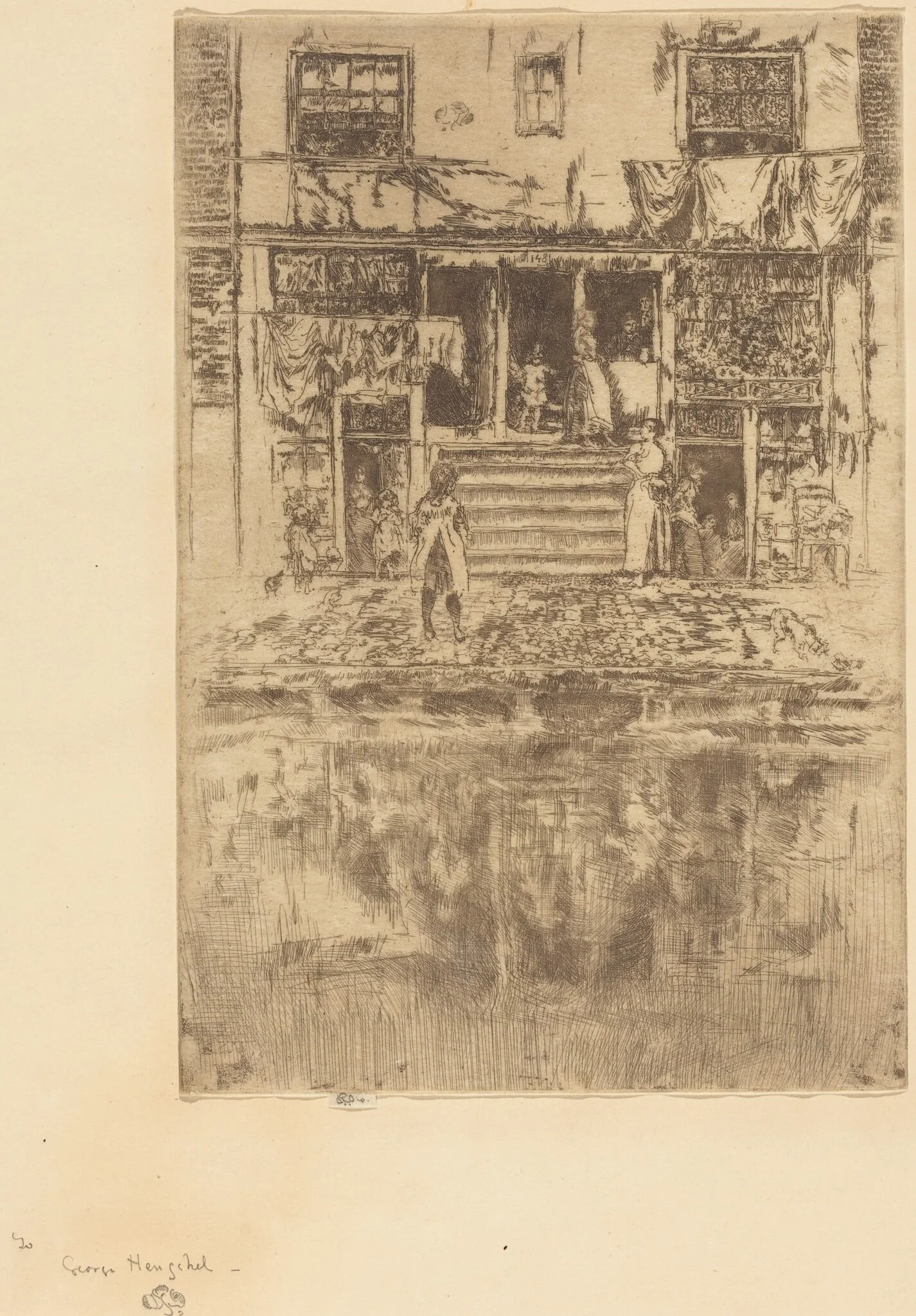 The Steps, Amsterdam, detail