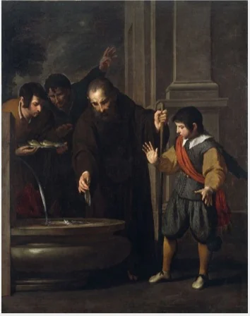 A Miracle of Saint Francis of Paola, detail