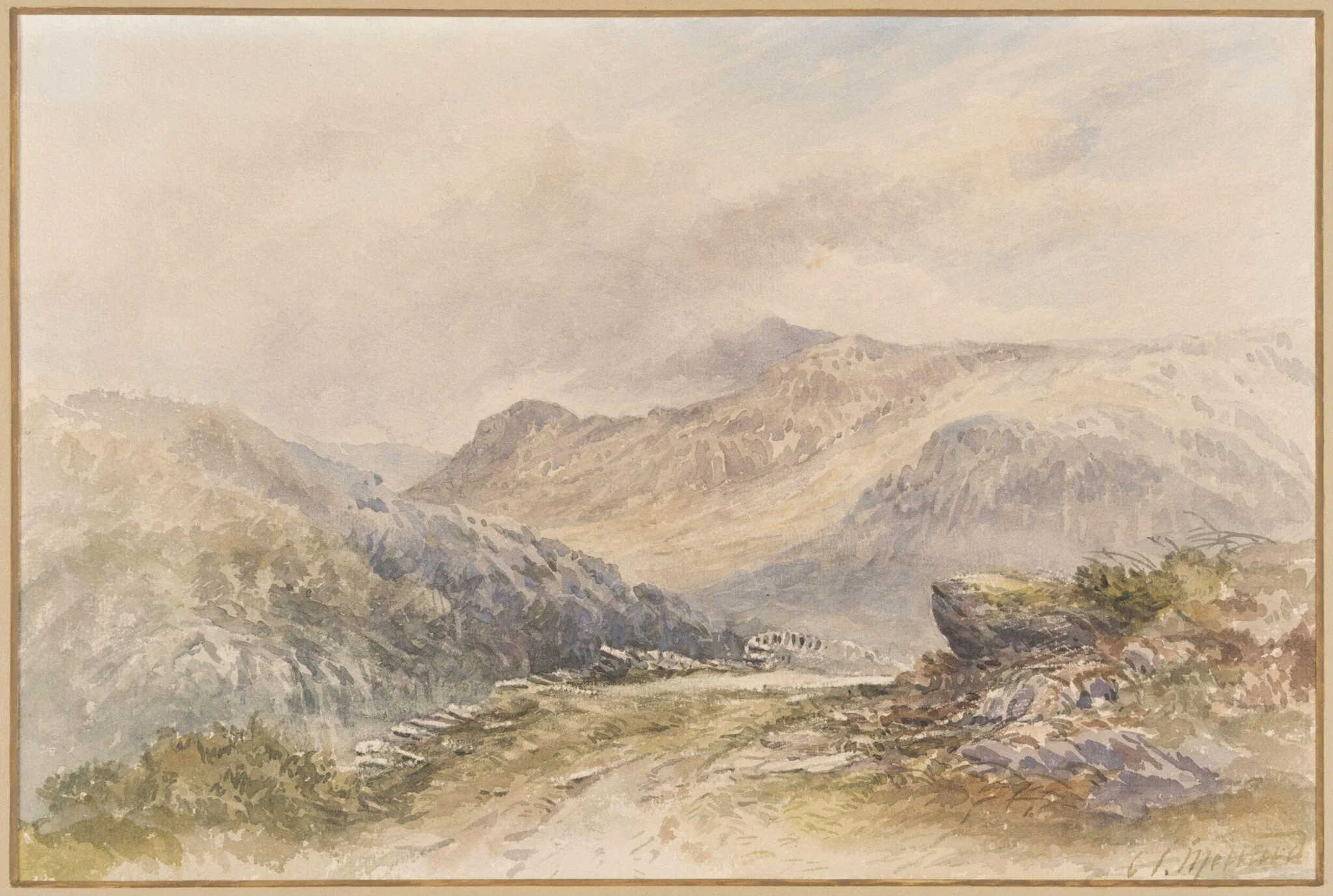 View on the Conway, detail