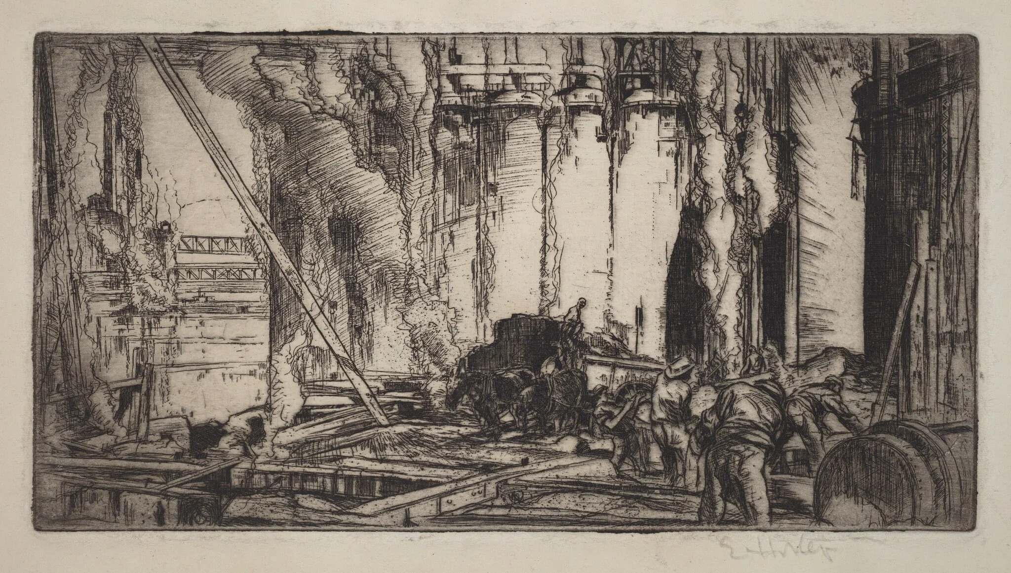 Smelters - Pittsburgh, detail
