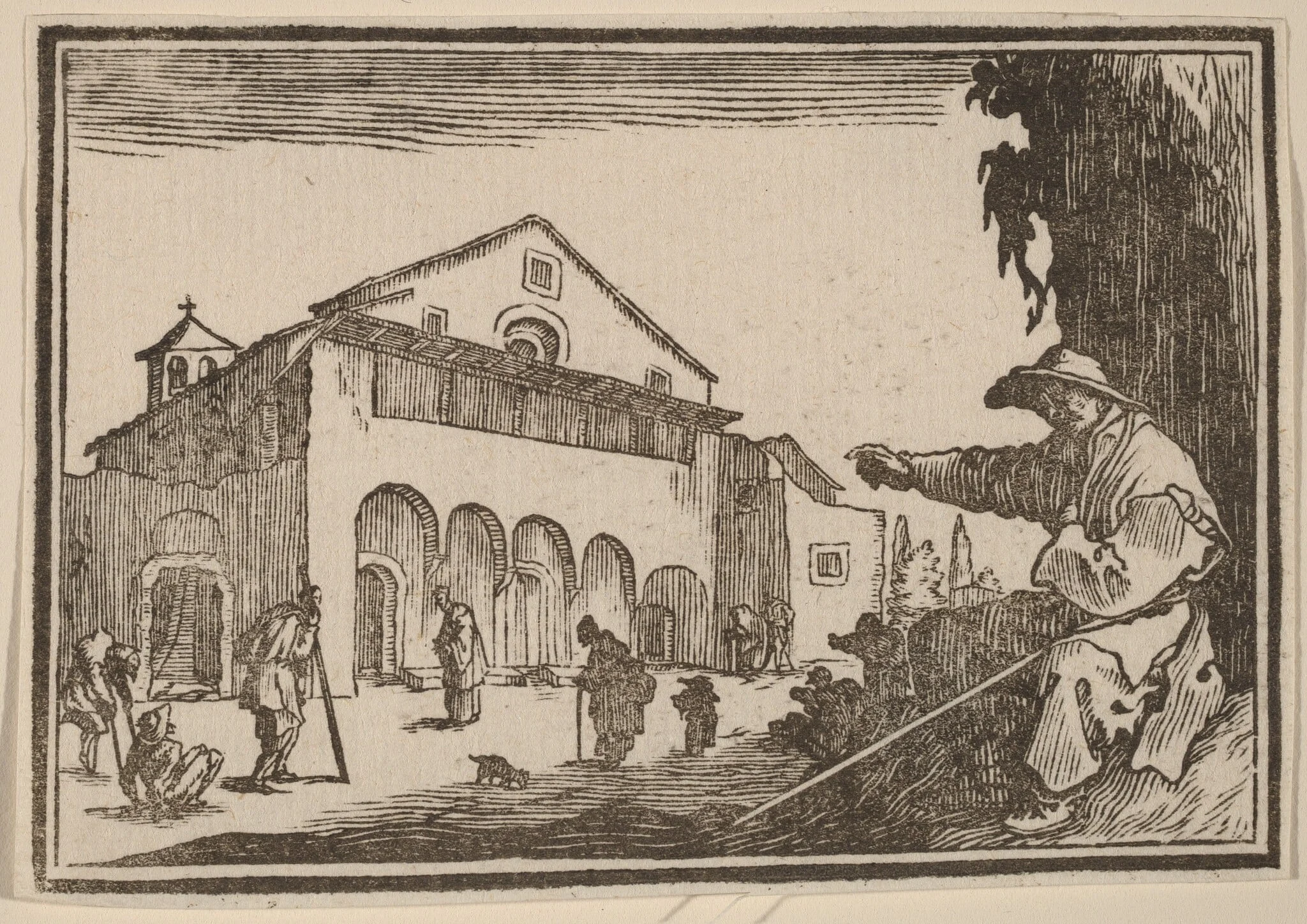 Almshouse, detail