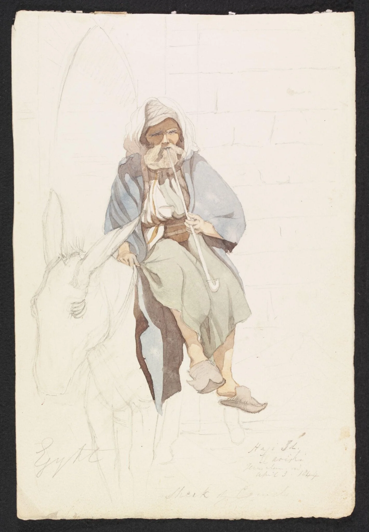 Haji Sh. El Arishi [?], detail