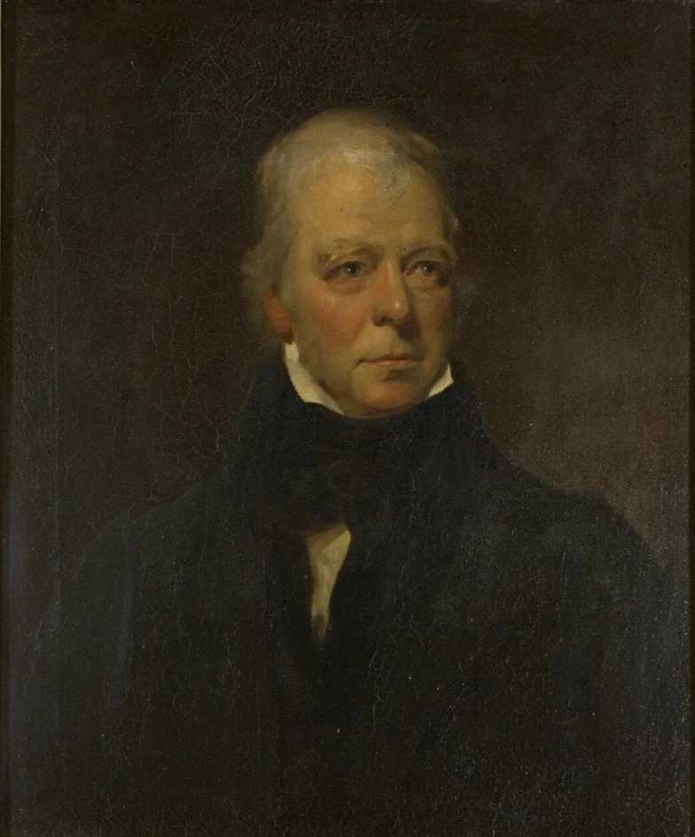 Sir Walter Scott, detail