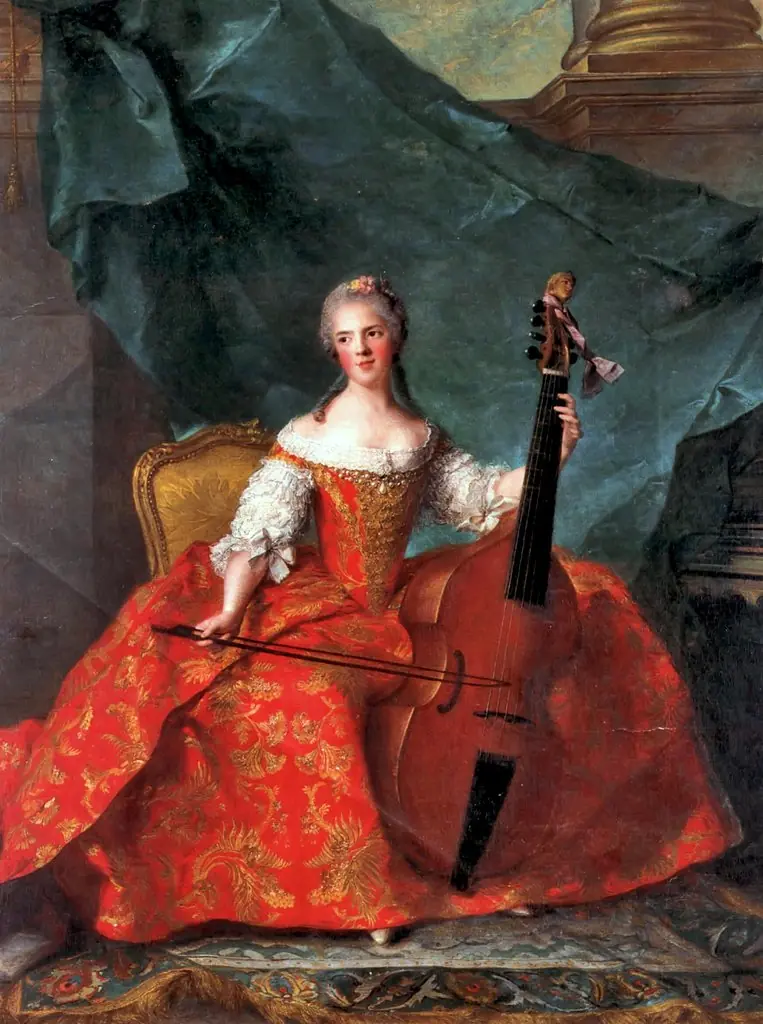 Anne-Henriette de France, by Jean-Marc Nattier, oil, 1754