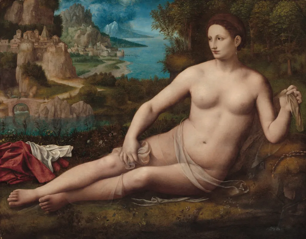 Venus, by Luini Bernardino, oil, 1530