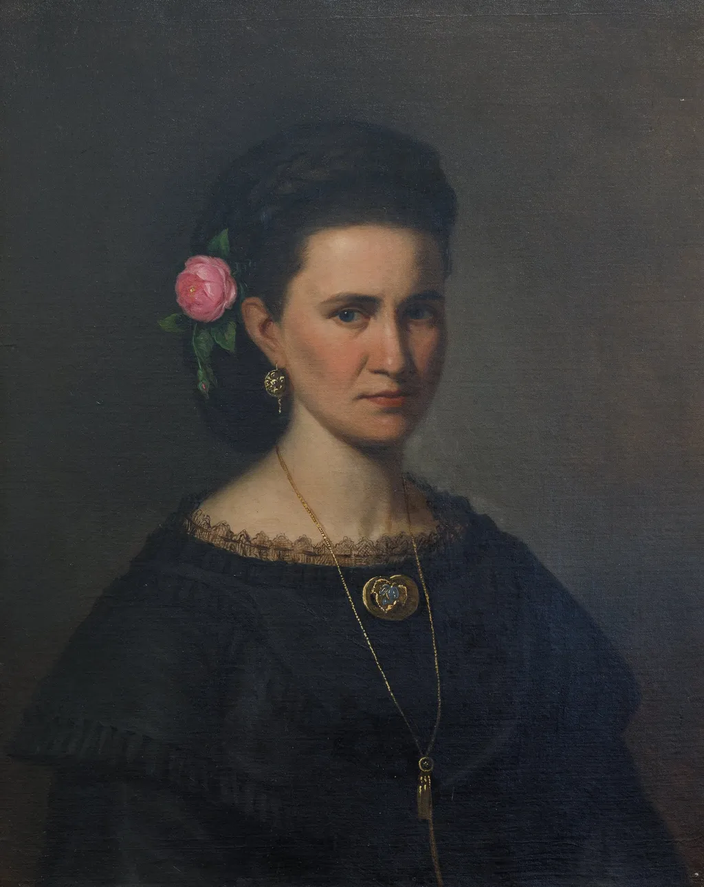 Portret de femeie, by Fidelis Walch, unspecified, 1850