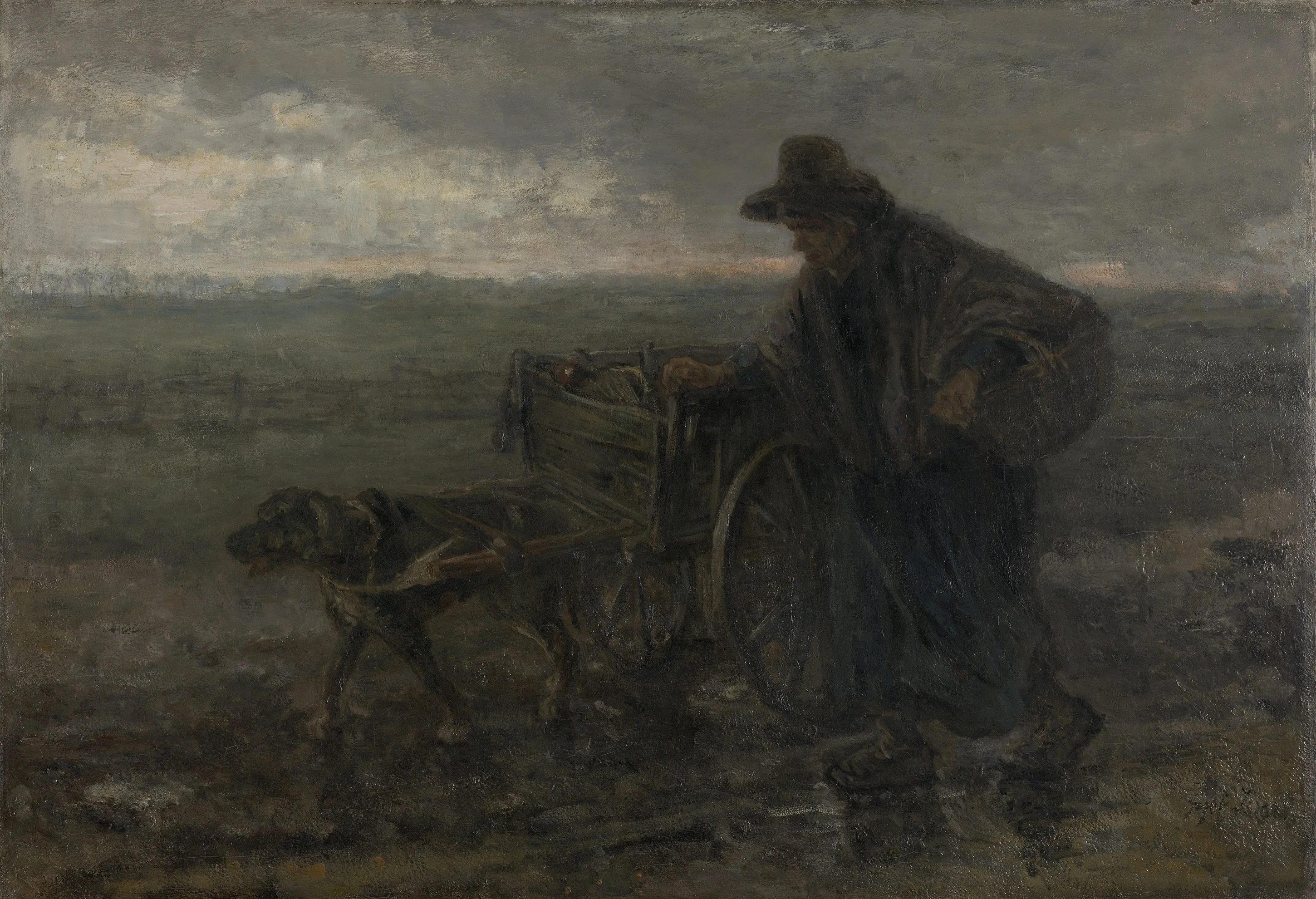 On Country Roads and Fields, detail