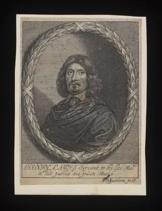 Henry Lawes, by William Faithorne