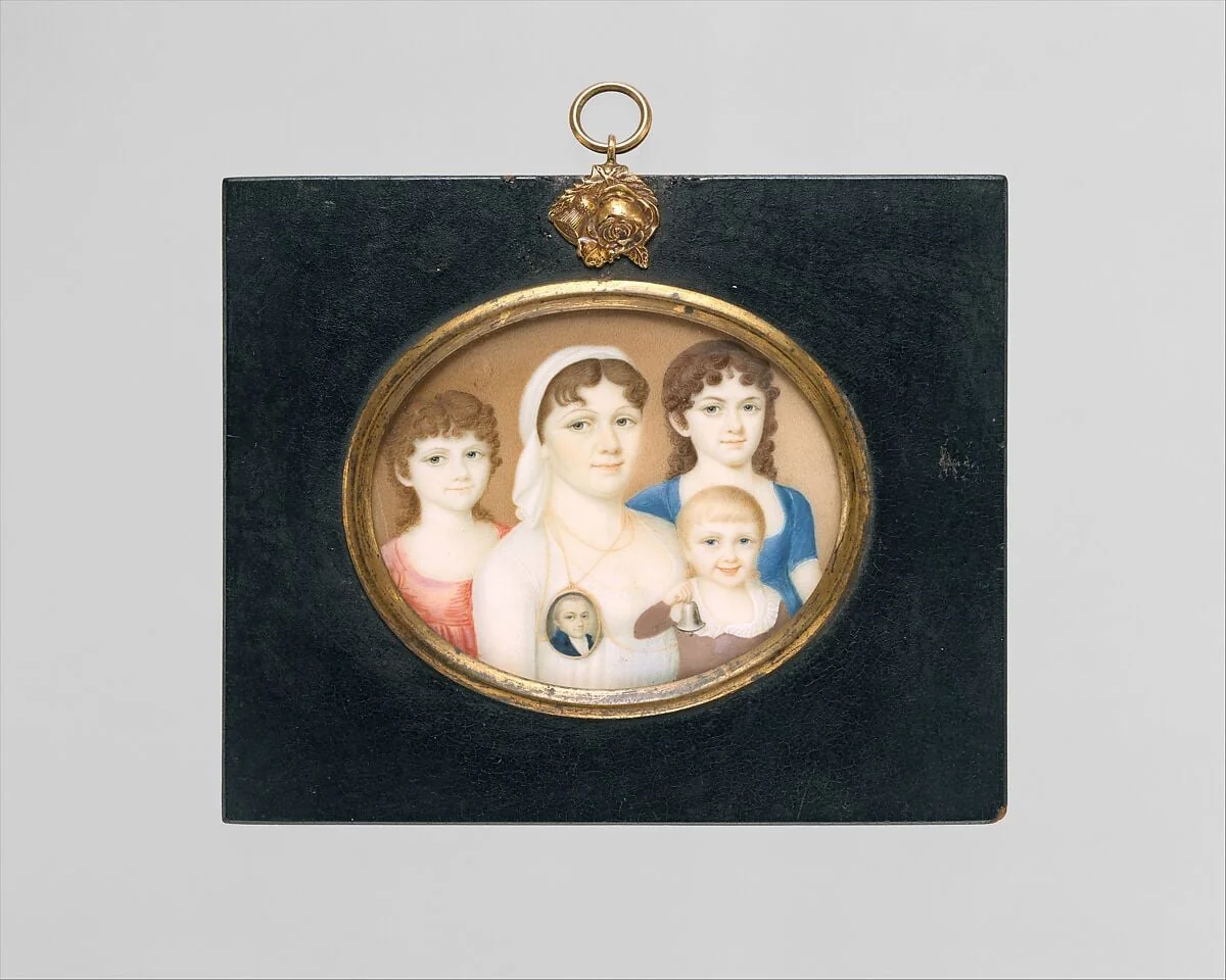 The Artist's Family, detail