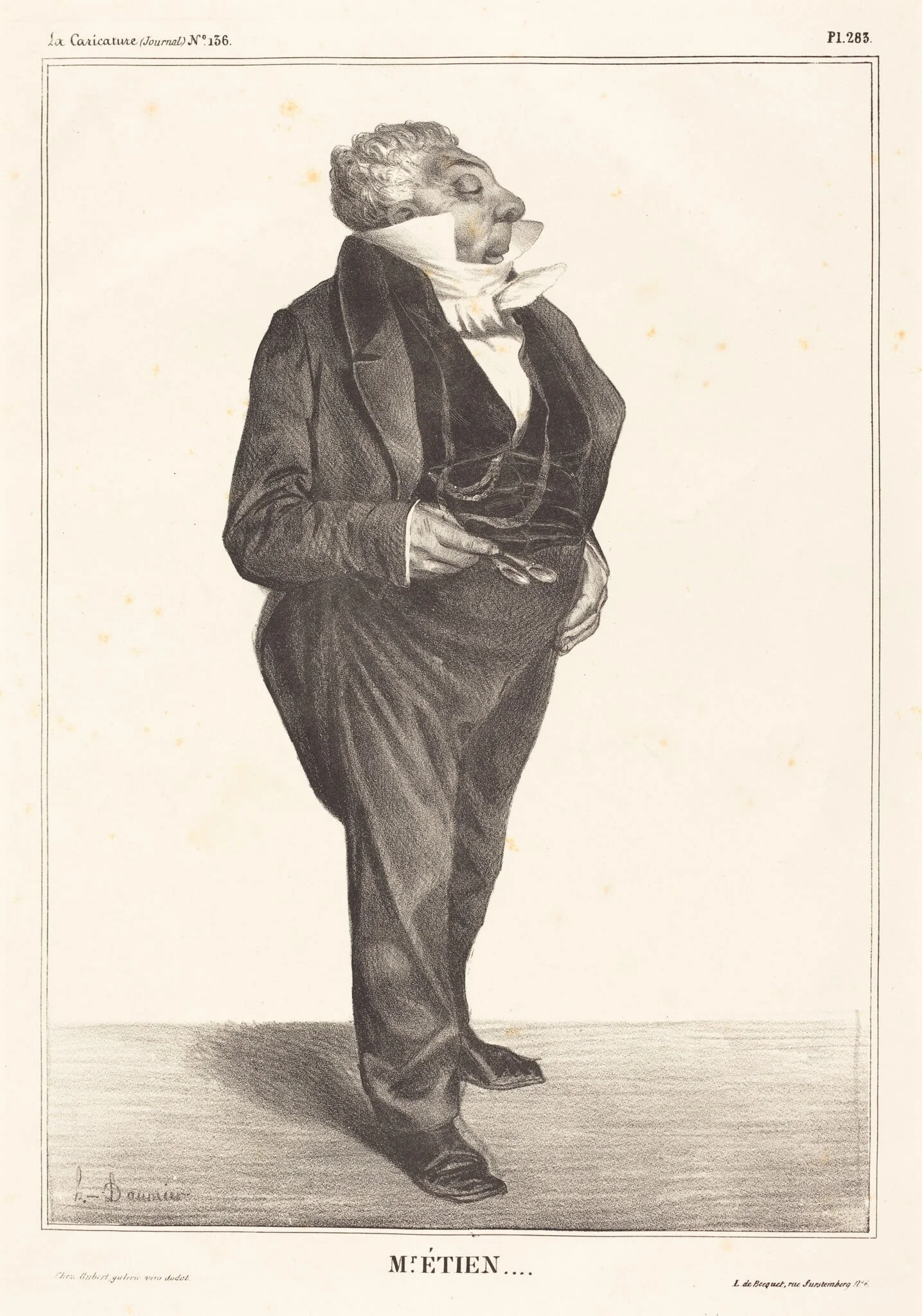 Charles Guillaume Étienne, detail