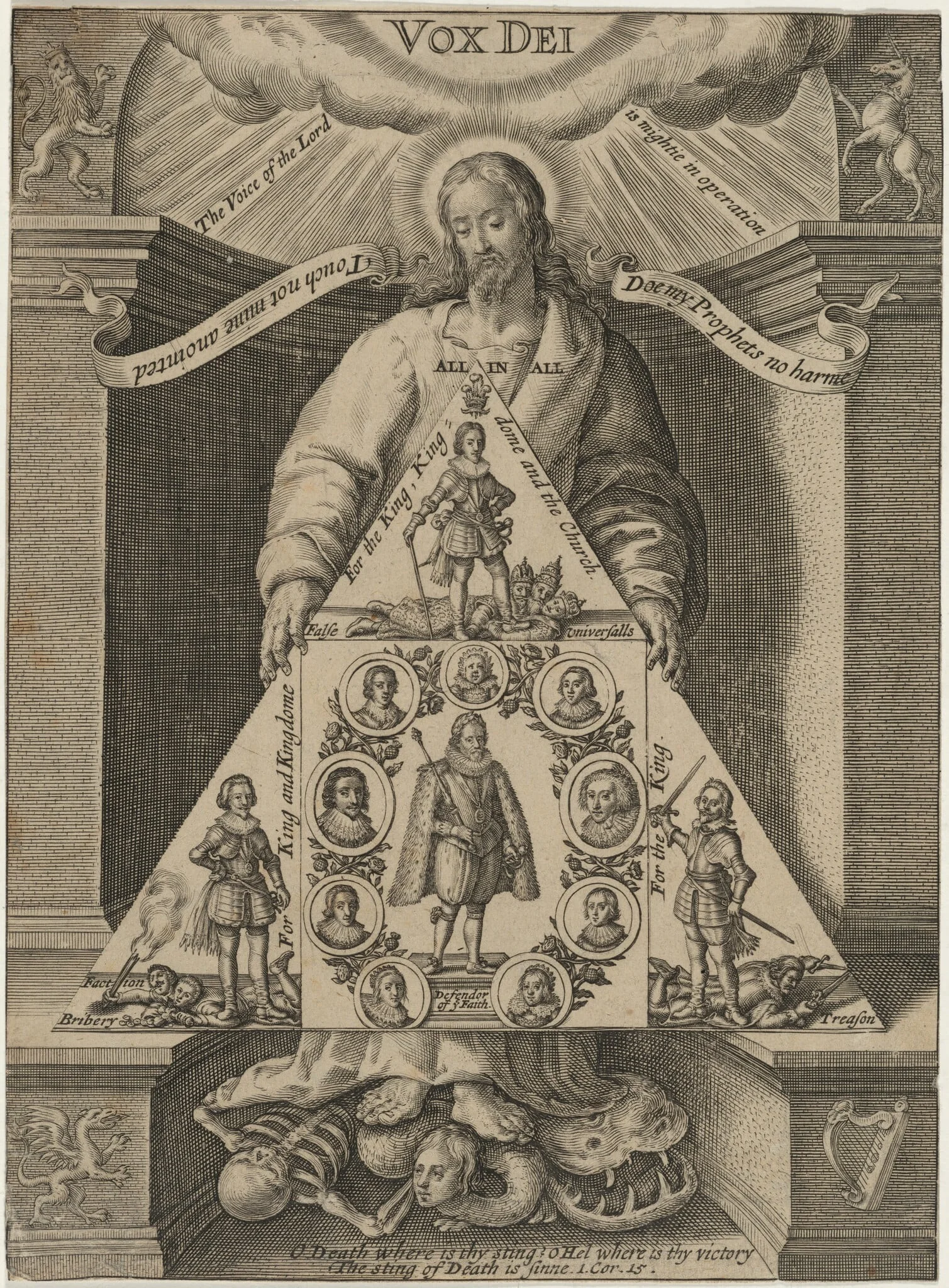 Vox Dei, by Thomas Scott, detail