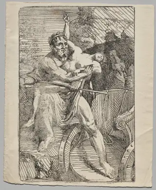 The Abduction of Proserpina by Pluto (2nd version), by Friedrich Wilhelm Reuter, 1803