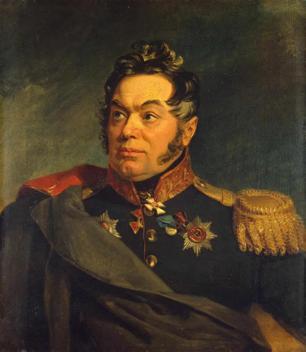 Portrait of Vasily D. Laptev (1758-1825), by George Dawe, oil, 1822