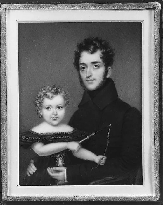 Ferdinand Sands and his Son Joseph, detail