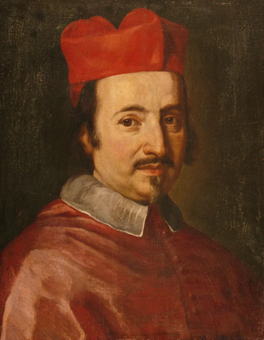 Portrait of Cardinal Federico Ubaldo Baldeschi Colonna, by Jacob Ferdinand Voet, oil, 1673