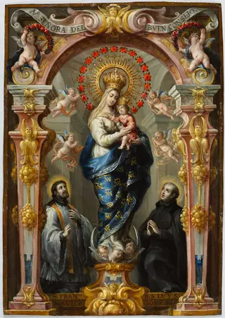 Our Lady of Good Counsel, by Bartolomé Pérez, unspecified, 1680