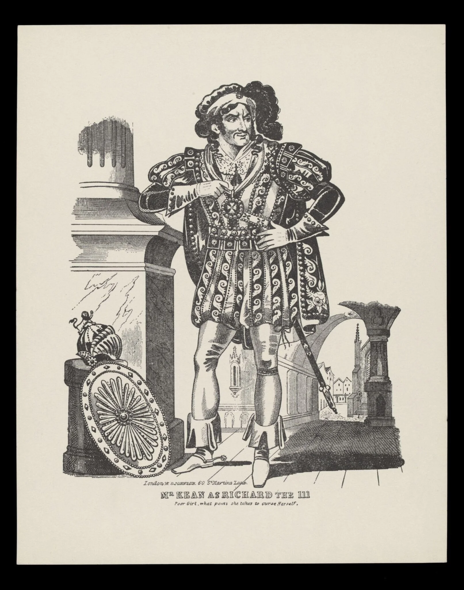 H Beard Print Collection, detail
