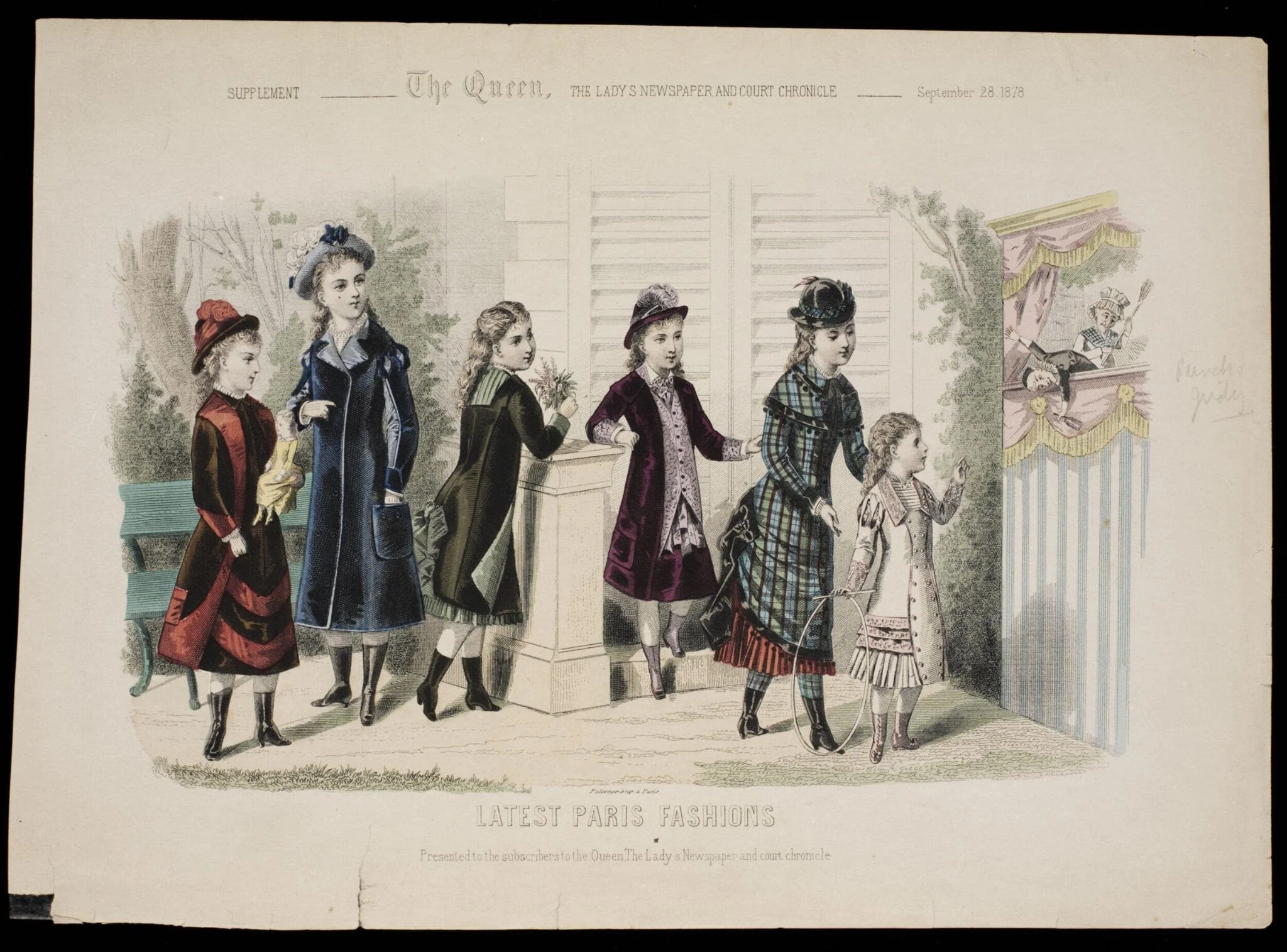 George Speaight Punch & Judy Collection, detail