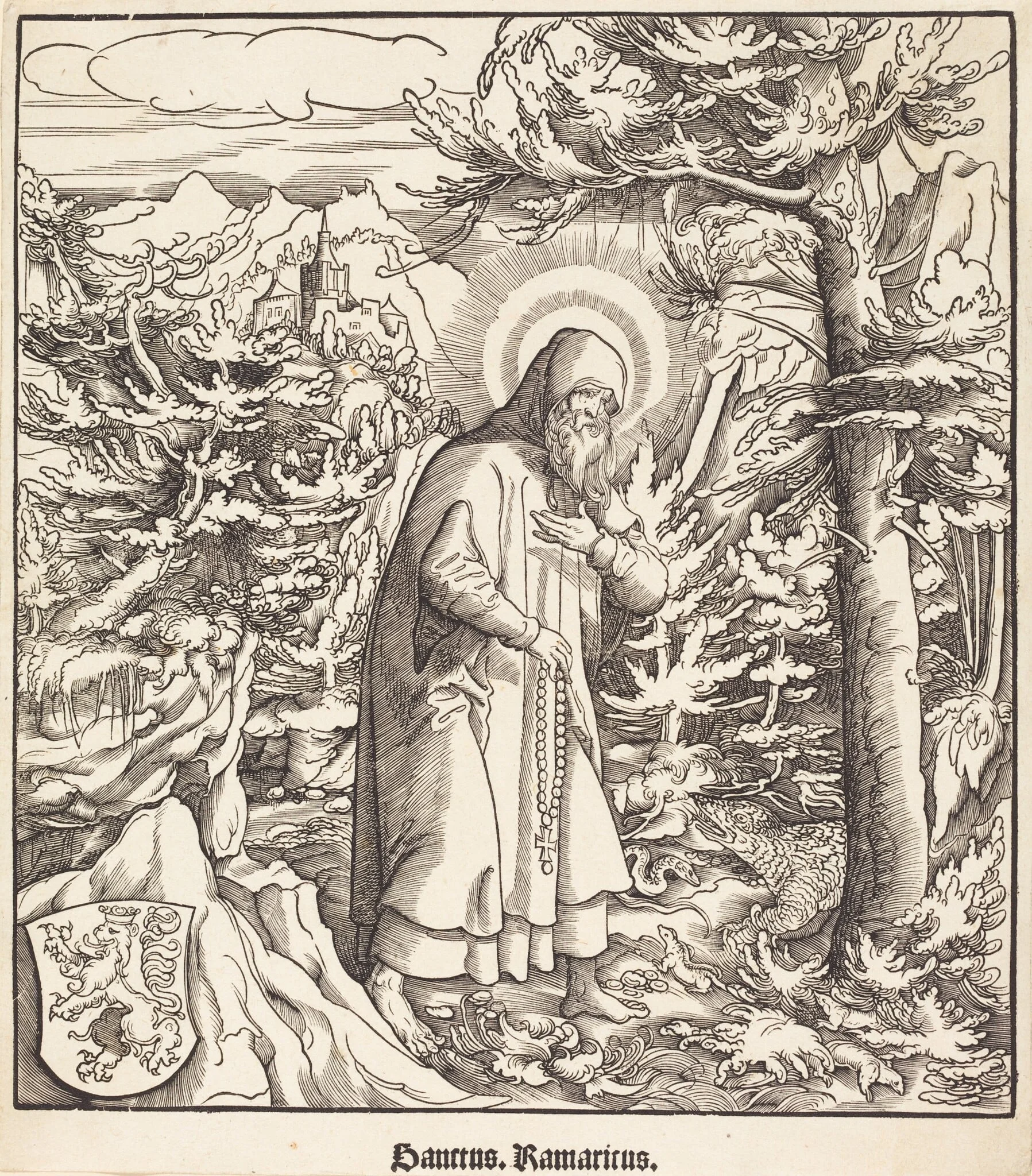 Saint Ramaricus, detail