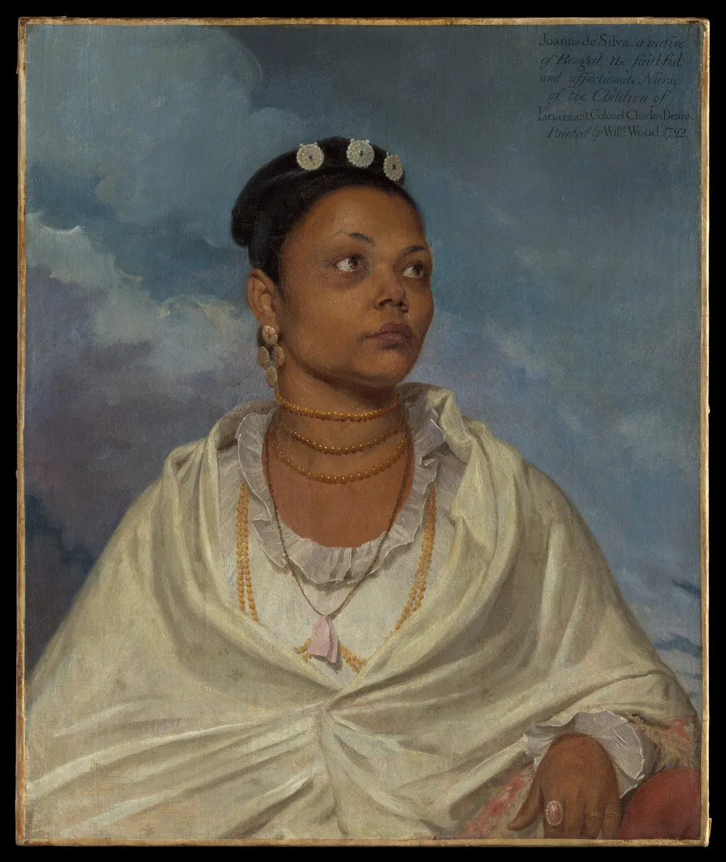 Joanna de Silva, by William Wood, oil, 1796