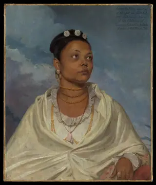 Joanna de Silva, by William Wood, oil, 1796