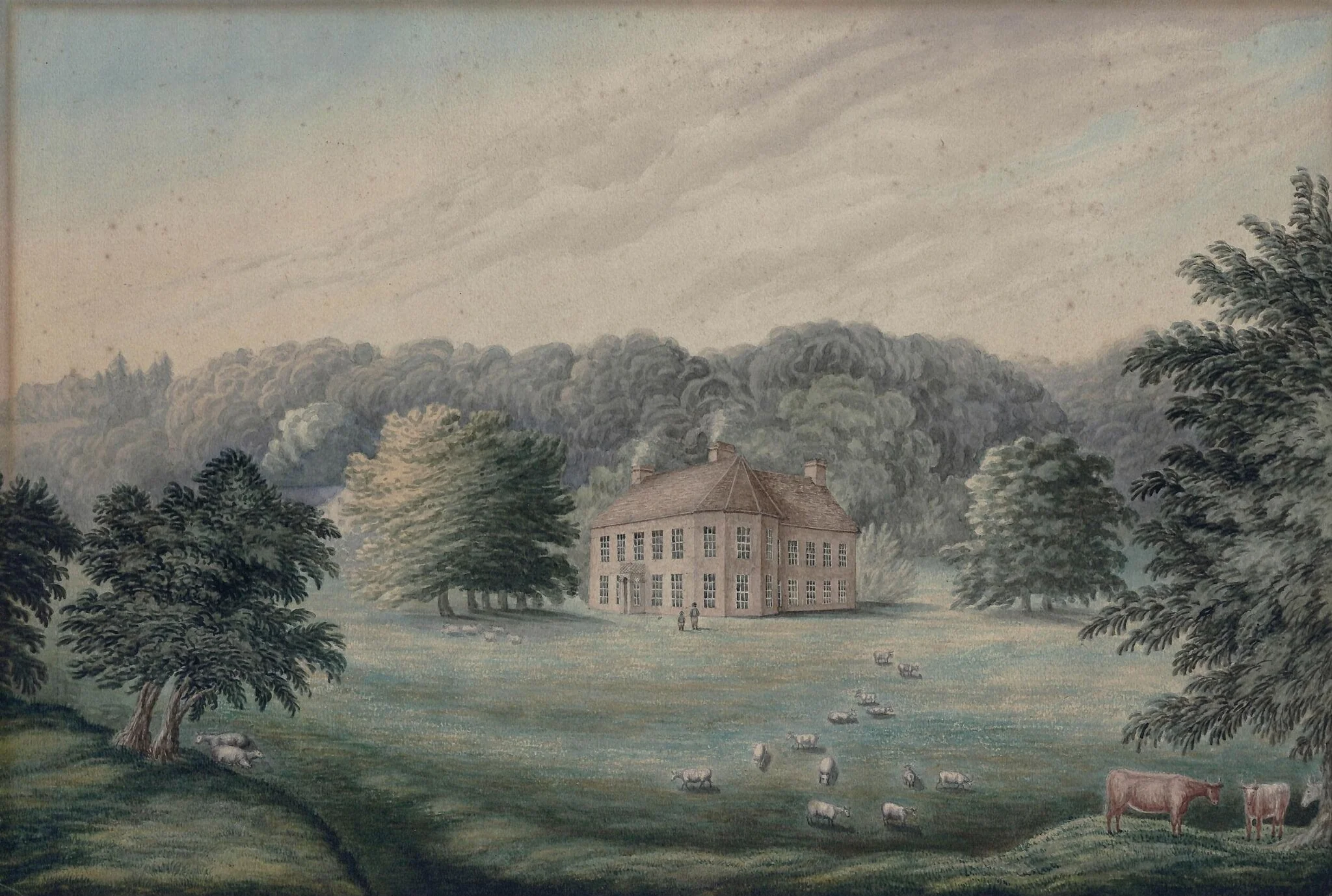 Dalby Hall, Lincolnshire, detail