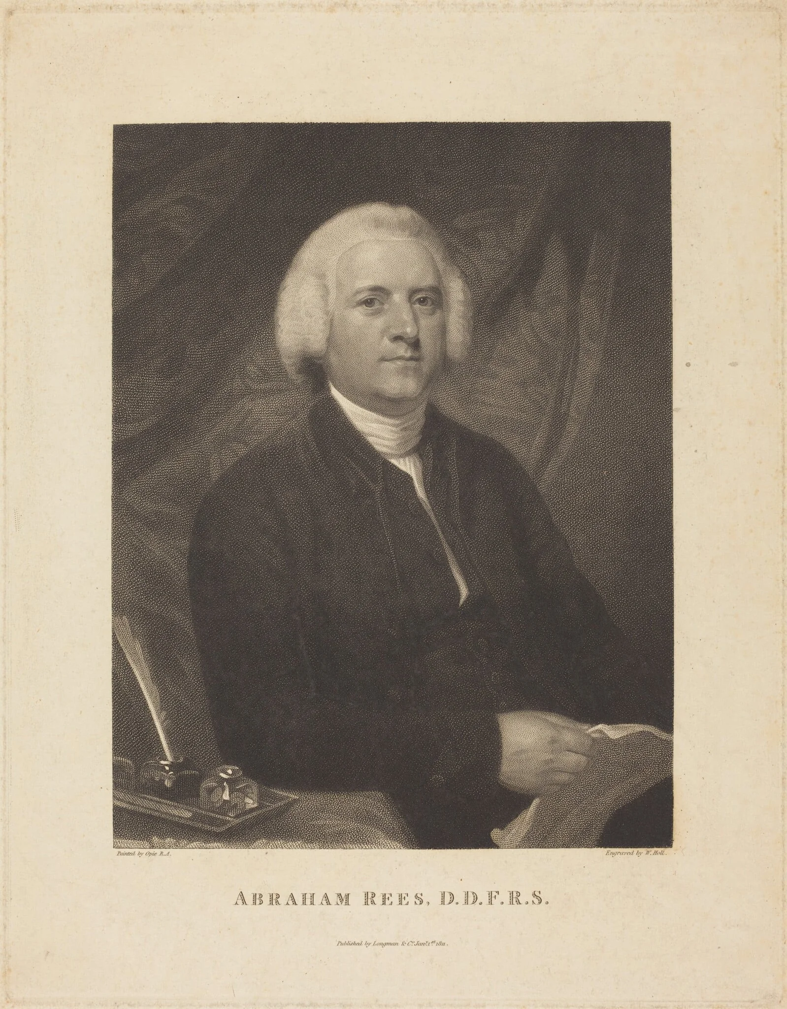 Abraham Rees, detail