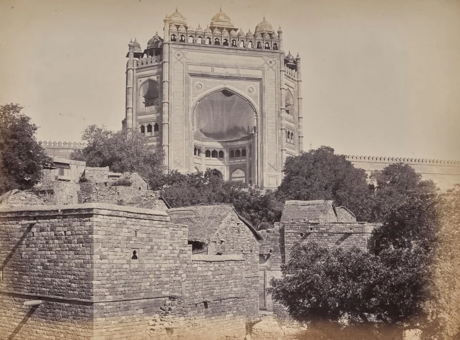 Futheypoor Sikre Guard Gate of the Fort, detail