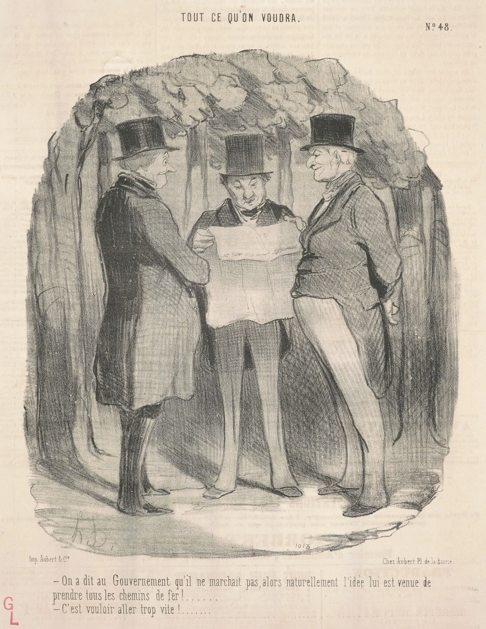 On a dit au gouvernement qu'il ne marchait pas ..., detail