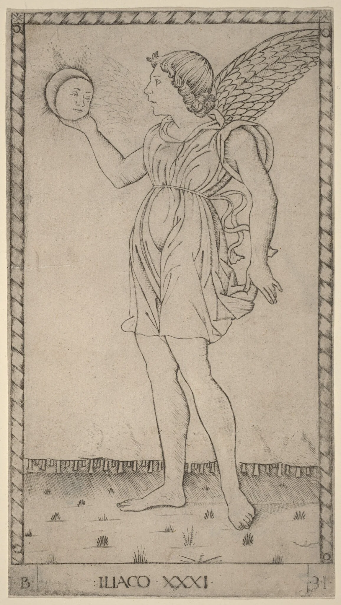 Iliaco (Genius of the Sun), detail