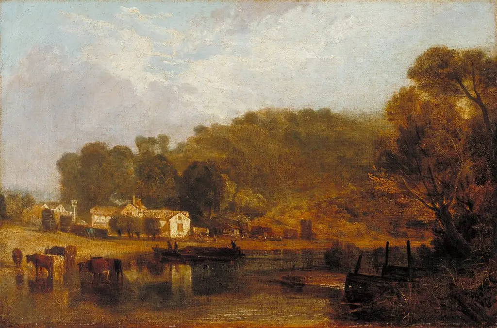Cliveden on Thames, by Joseph Mallord William Turner, oil, 1807