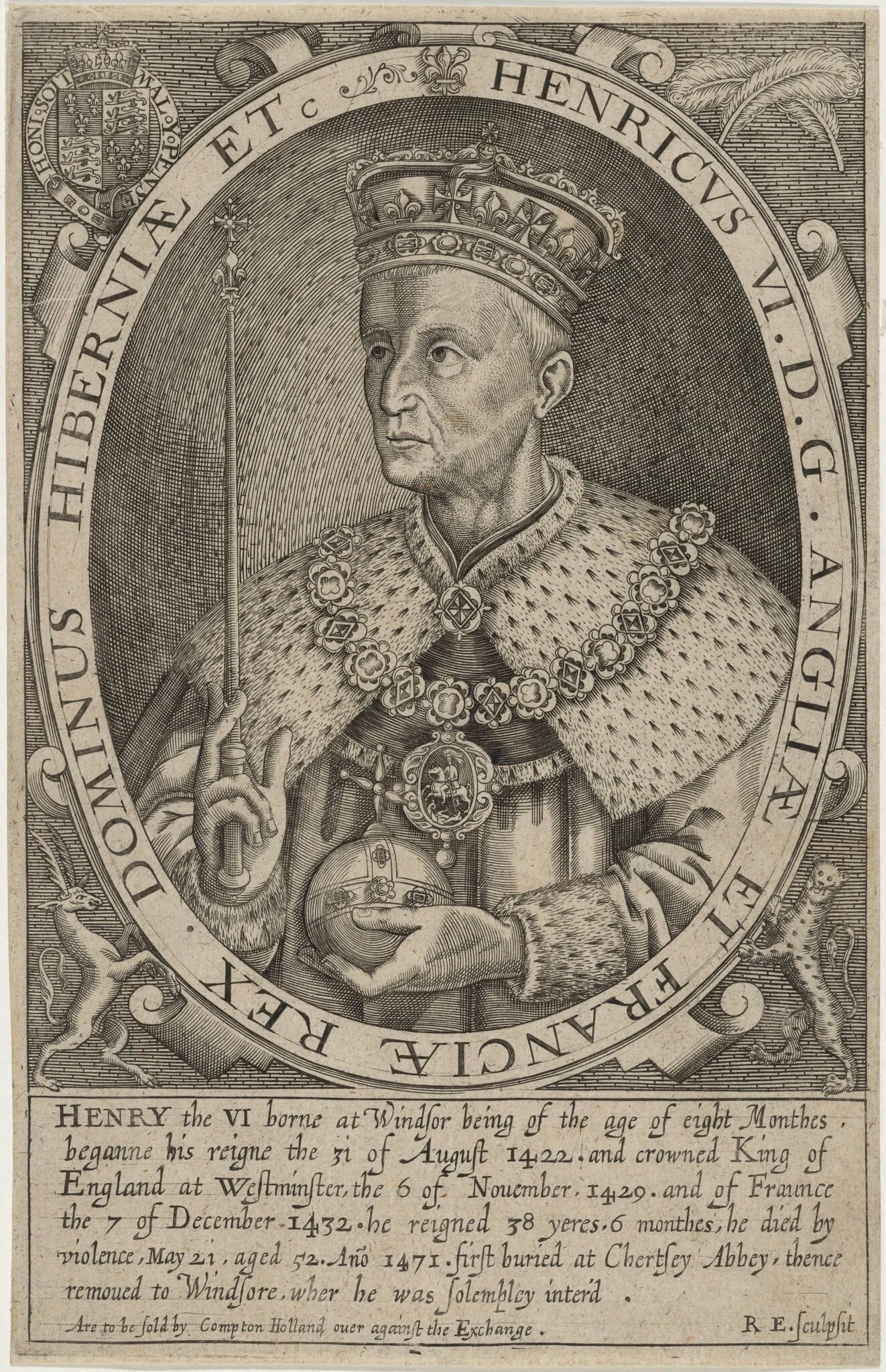 Henry VI of England, detail
