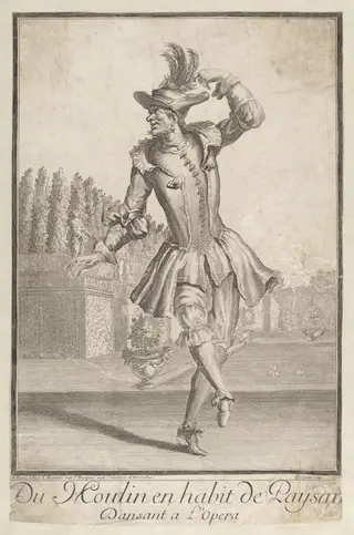 H Beard Print Collection, by Jean Berain, 1710